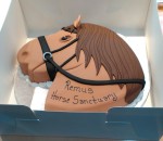 Cake donated by Ravens Bakery