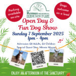 Remus Open Day & Dog Show Poster September 2025