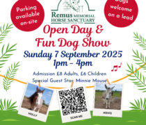 Remus Open Day & Dog Show Poster September 2025