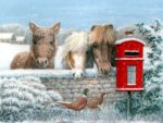 Remus Shetland Pony Christmas Post Remus Christmas Cards